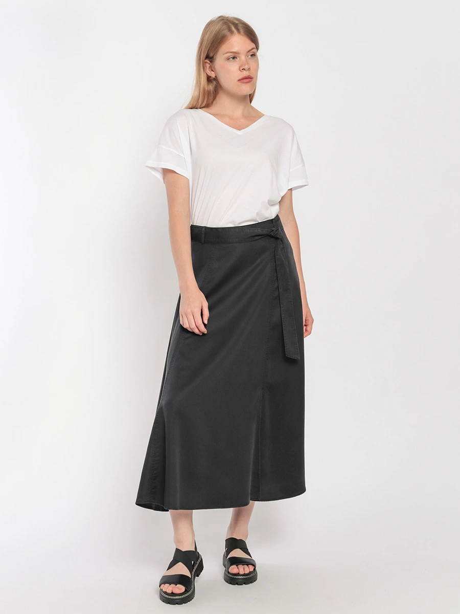 Юбка миди из лиоцелла Tencel ™